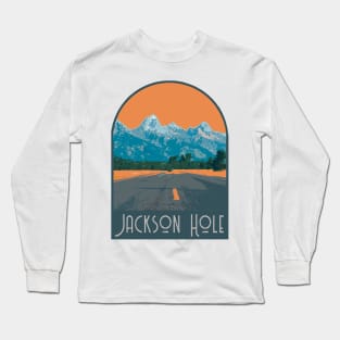 Jackson Hole Decal Long Sleeve T-Shirt